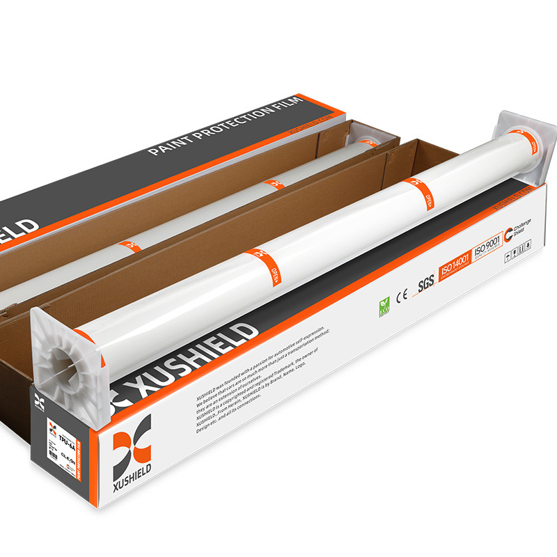Xushield Ppf phim 7.5Mil 6.5 Mil chống trầy xước sửa chữa nhiệt Clear nano ceramic paint protection film TPU ppf cho xe hơi