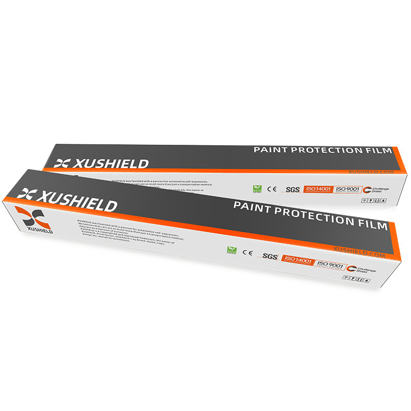 XUSHIELD 8.5mil Độ nhạt cao chất lượng cao chống trầy xước sửa chữa nhiệt TPU rõ ràng sơn xe bảo vệ phim