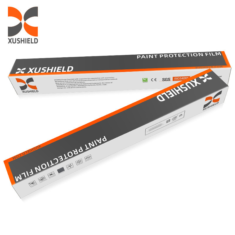 XUSHIELD 8.5mil Độ nhạt cao chất lượng cao chống trầy xước sửa chữa nhiệt TPU rõ ràng sơn xe bảo vệ phim