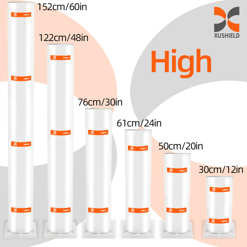 XUSHIELD 1.52 * 15m 10mil TPU rõ ràng PPF Sơn bảo vệ thân xe Vinyl phim để bảo vệ bề mặt xe