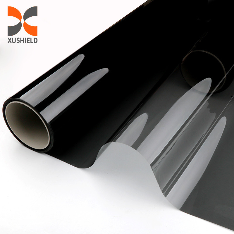 1.52 * 30m UV PROOf An ninh Nhà sản xuất ô tô An ninh 2 lớp Carbon Roll Ô tô kính cửa sổ Mặt trời Tint phim