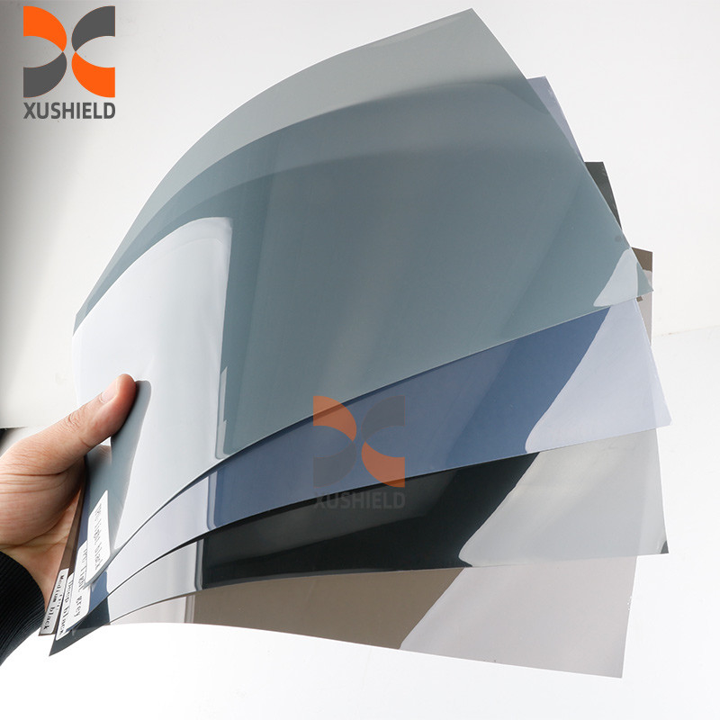 XUSHIELD chất lượng cao TPH TPU đèn pha xe ô tô Tint Film Light Black Smoke Black Tail Light đèn pha Tint Film