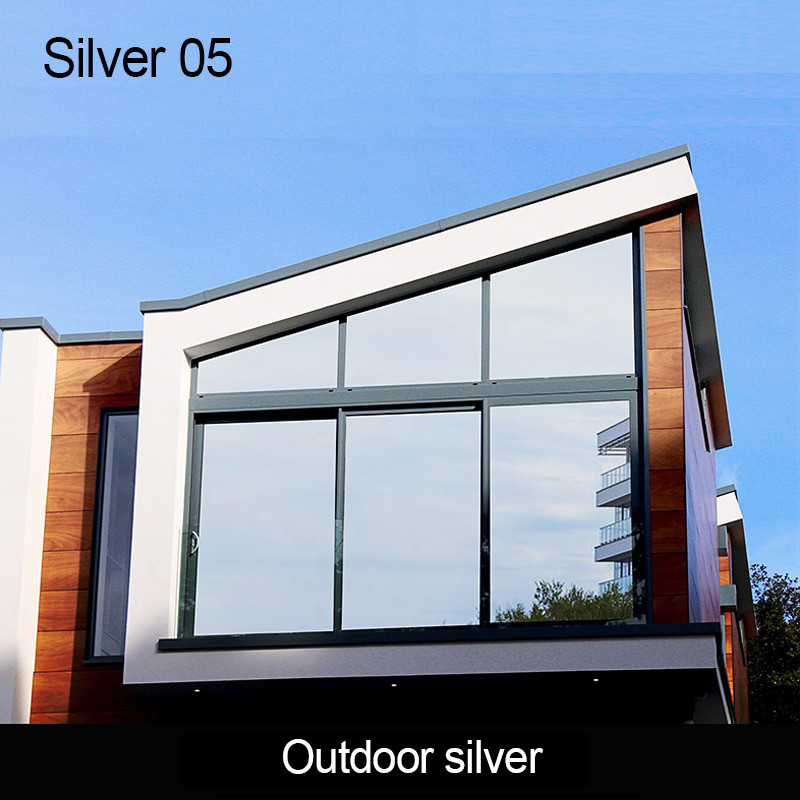 Bộ phim nhuộm SLGR15 VLT15% Bảo hiểm nhiệt Kiểm soát ánh nắng mặt trời Thiết kế nhãn dán Tòa nhà Cửa sổ thủy tinh Bộ phim nhuộm