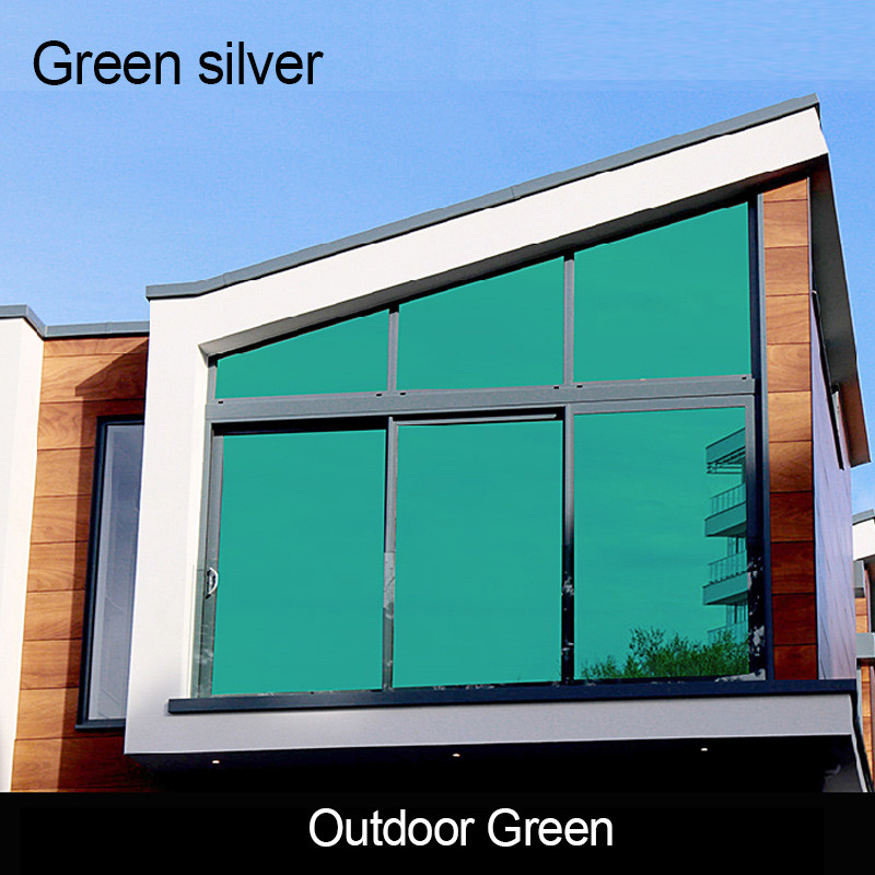 Tấm phim cửa sổ xây dựng Trang trí nhà một chiều Kính xây dựng Solar Window Film