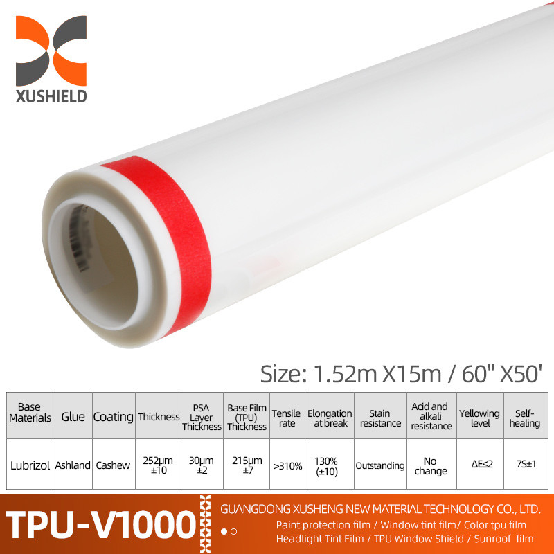 Tpu 1.52m*15m Transparent Ppf Paint Protection Film Cho xe ô tô