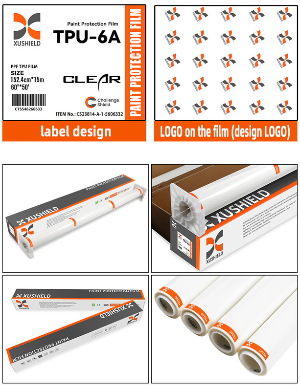 Tpu 1.52m*15m Transparent Ppf Paint Protection Film Cho xe ô tô