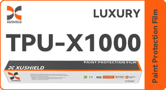 XUSHIELD 1.52 * 15m 10mil TPU rõ ràng PPF Sơn bảo vệ thân xe Vinyl phim để bảo vệ bề mặt xe