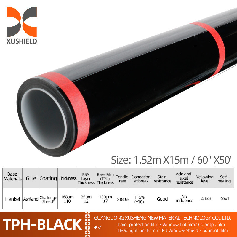 XUSHIELD PPF phim chống trầy xước tự chữa trị PPF TPH bóng rõ ràng thân xe PPF sơn bảo vệ phim cho xe hơi