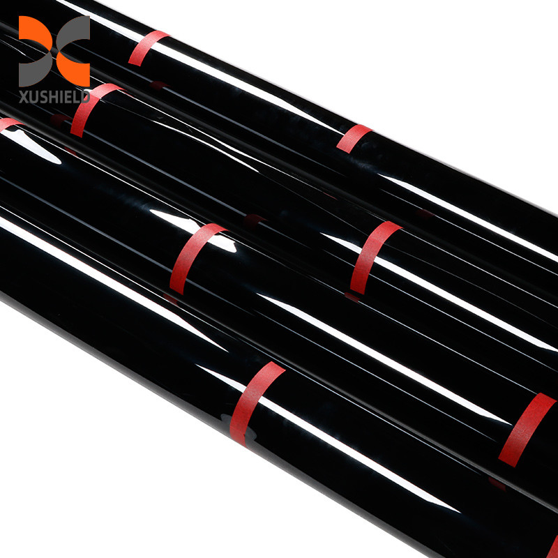 TPH Đen 1.52 * 15M Trắng hoặc Đen Tính chất chống bẩn Bọc Stretch PPF bảo vệ