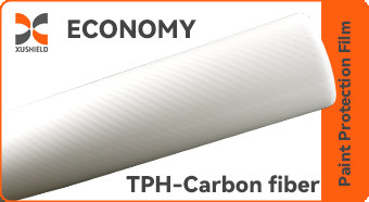 Bộ phim bảo vệ sơn xe bằng sợi cacbon TPH cho thân xe Bảo vệ màu sắc Ppf Film