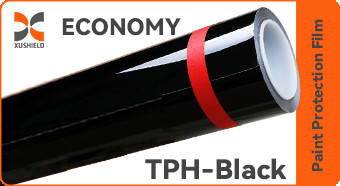 TPH Đen 1.52 * 15M Trắng hoặc Đen Tính chất chống bẩn Bọc Stretch PPF bảo vệ