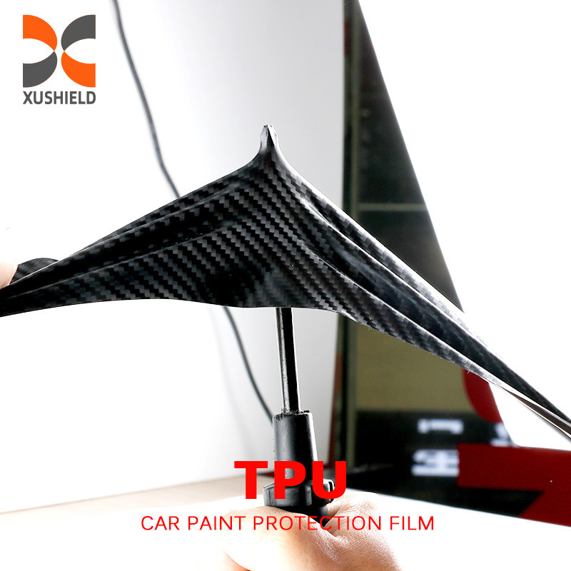 Bộ phim bảo vệ sơn xe bằng sợi cacbon TPH cho thân xe Bảo vệ màu sắc Ppf Film