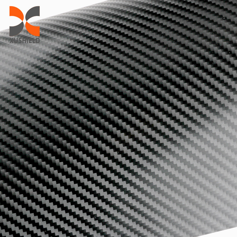 Tự chữa lành Thay đổi màu sắc Sơn bảo vệ phim Hắc Carbon Fiber TPU Ppf Film Bảo vệ sơn xe hơi