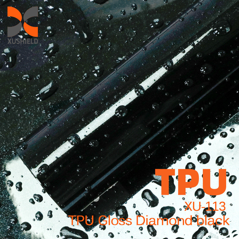 TPU bóng kim cương đen 5 năm bảo hành 6Mil chất lượng cao bóng mờ PPF TPU tự chữa bệnh sơn xe bảo vệ phim