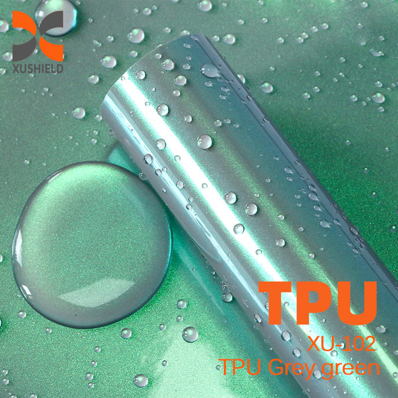 TPU Xám xanh chất lượng cao TPU PPF Phim chống trầy xước tự chữa bệnh PPF TPH Gloss Hạch thân xe PPF Bảo vệ sơn phim cho sơn xe