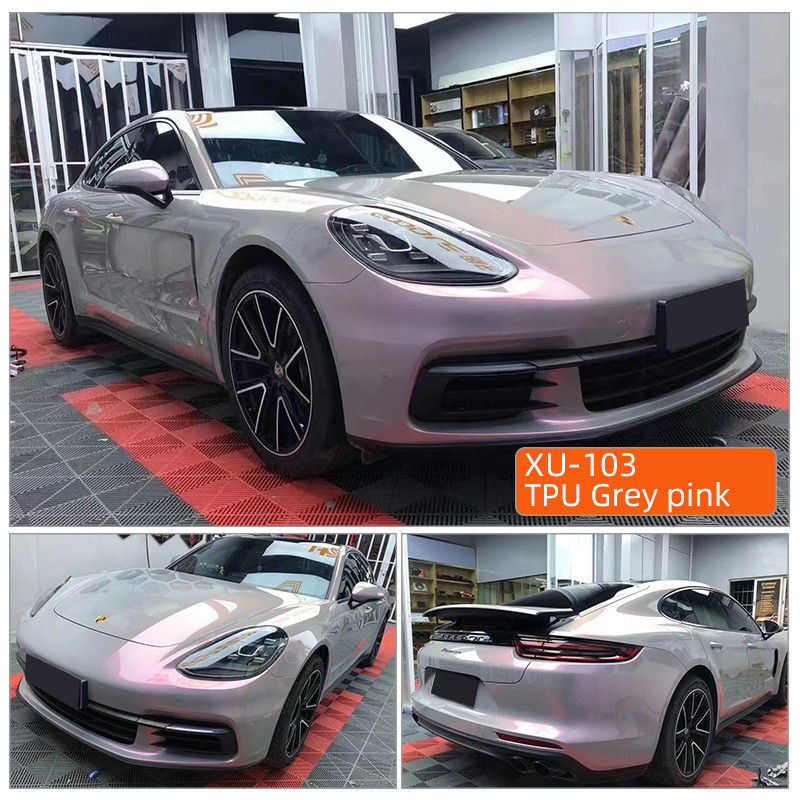 TPU Xanh hồng chữa bệnh ngay lập tức cao cấp đầy đủ cuộn mờ tpu thân xe bọc ppf phim bảo vệ sơn ô tô