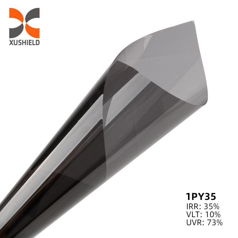 1.52 * 30m UV PROOf An ninh xe hơi 1 lớp Carbon Roll Ô tô kính cửa sổ kính Mặt trời Tint phim