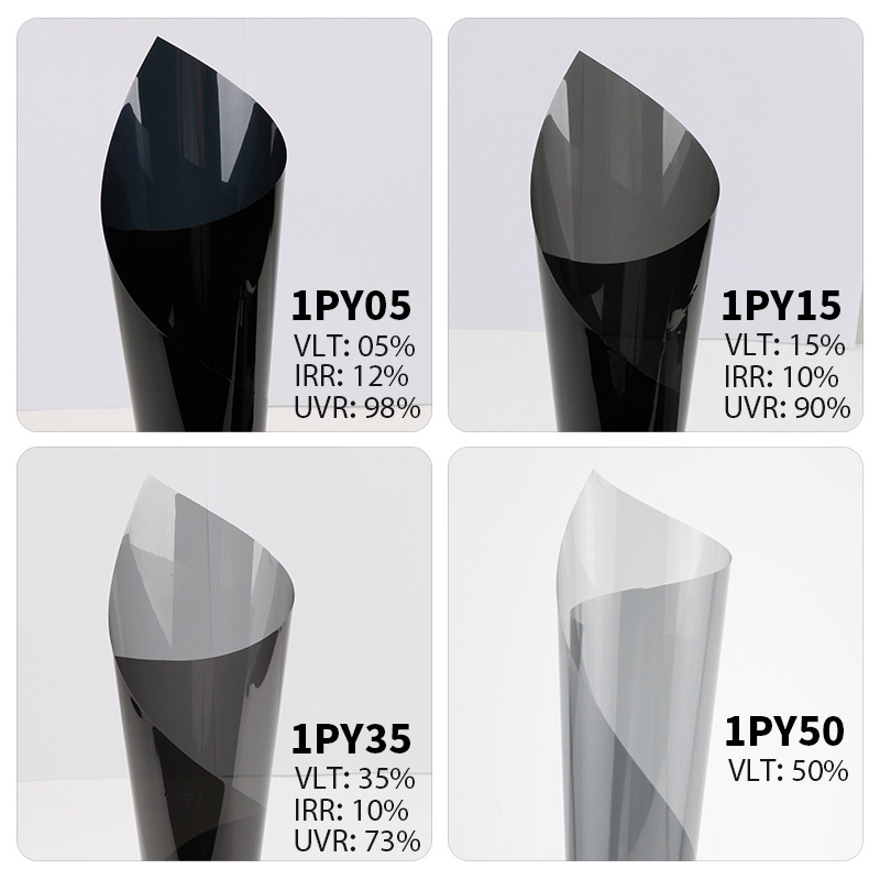 1PLY Evolve Series Carbon Window Film PET Nano Ceramic Film Isolation Car Window Film Kháng nhiệt Mô hình 1PLY