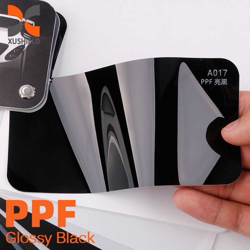 1.52x15m TPU Mờ trắng sáng Vinyl Không khí bong bóng miễn phí Bao bì Mờ Xanh Xám Bảo vệ Sơn thông minh Tint PPF Ô tô Thay đổi màu phim TPU tph PPF màu