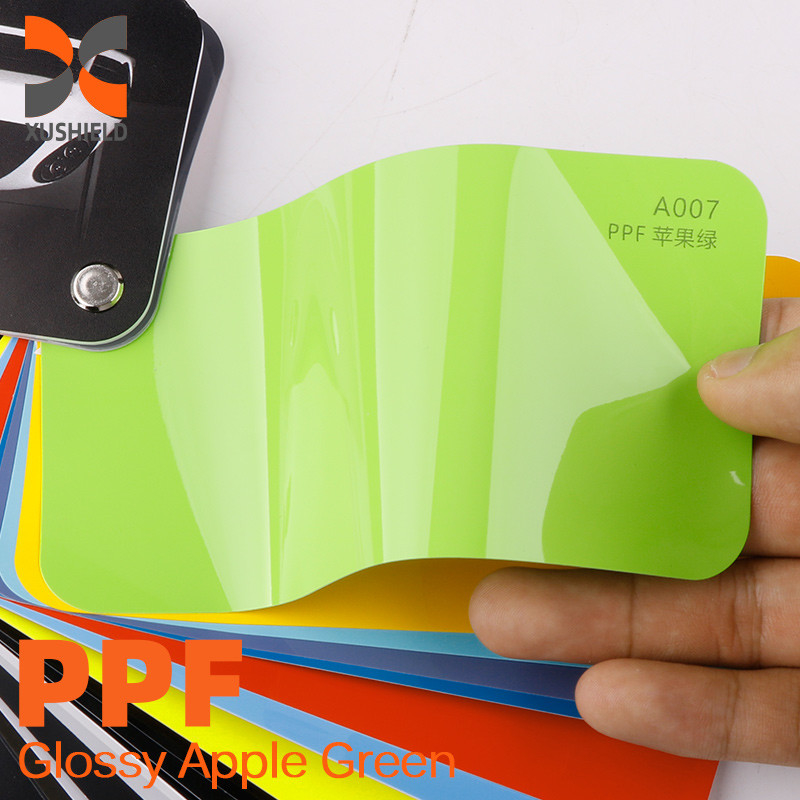 TPU Xám xanh chất lượng cao TPU PPF Phim chống trầy xước tự chữa bệnh PPF TPH Gloss Hạch Body xe hơi PPF sơn bảo vệ phim