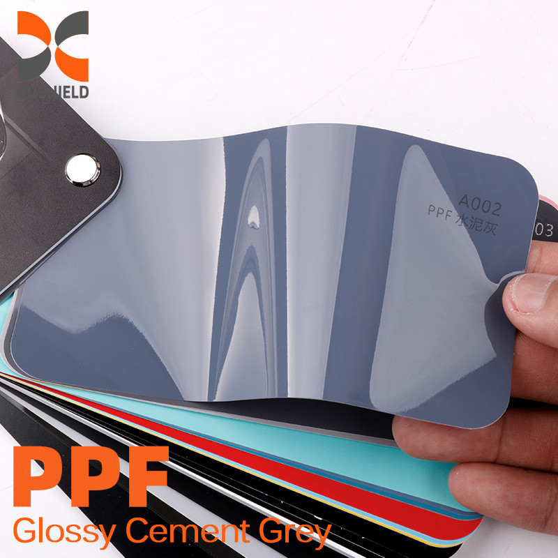 XUSHIELD phim ô tô màu phổ biến Ác xanh nhãn dán xe tự chữa bệnh tph PPF ô tô Vinyl bọc phim cho cơ thể xe