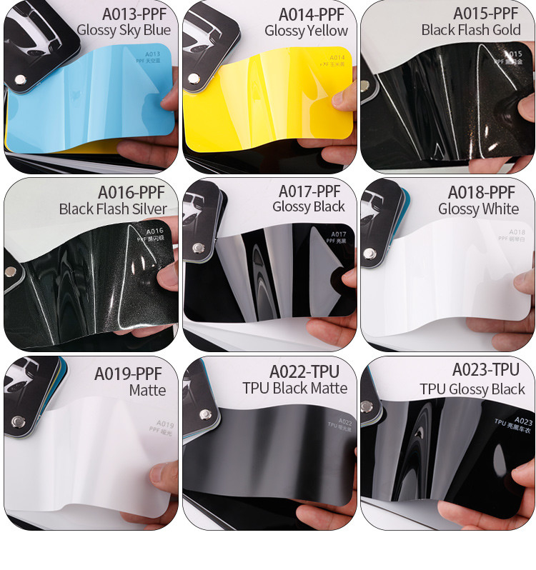 181colors Bảo hành 5 năm chống trầy xước kéo dài Thay đổi màu sắc Màu PPF sơn bảo vệ TPU phim