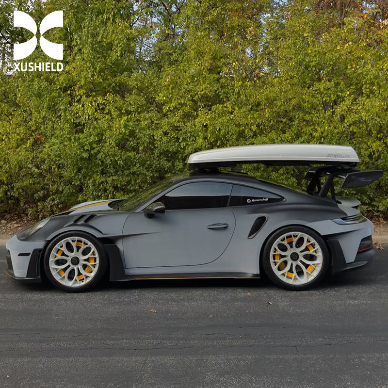 Màng bảo vệ sơn xe TPU chất lượng tốt, nhật thực đen 15Mil PPF Photochromism, mờ bóng PPF