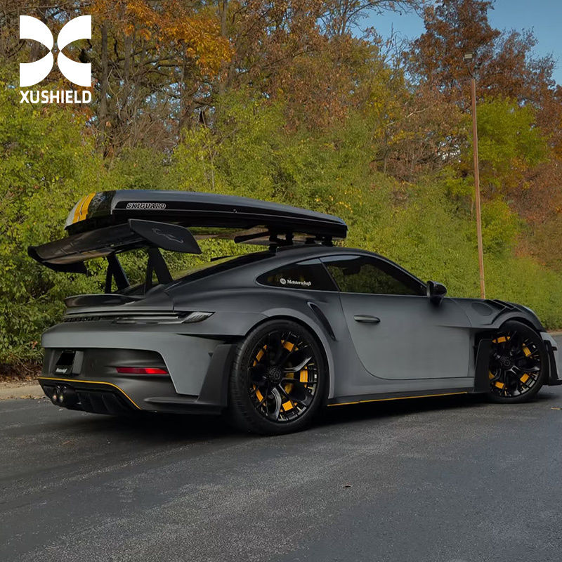 Màng bảo vệ sơn xe TPU chất lượng tốt, nhật thực đen 15Mil PPF Photochromism, mờ bóng PPF