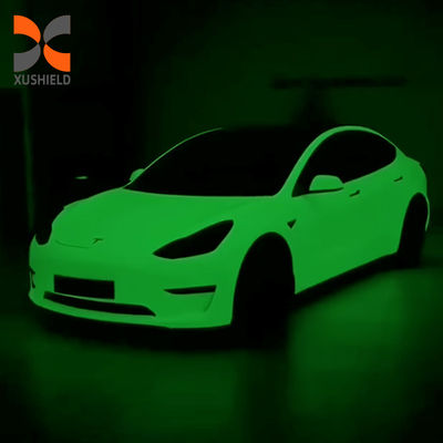 TPU PPF fluorescence Colour Car Paint Protective Film Auto Repaired TPU Self Healing Gloss PPF TPU photochromism luminescence
